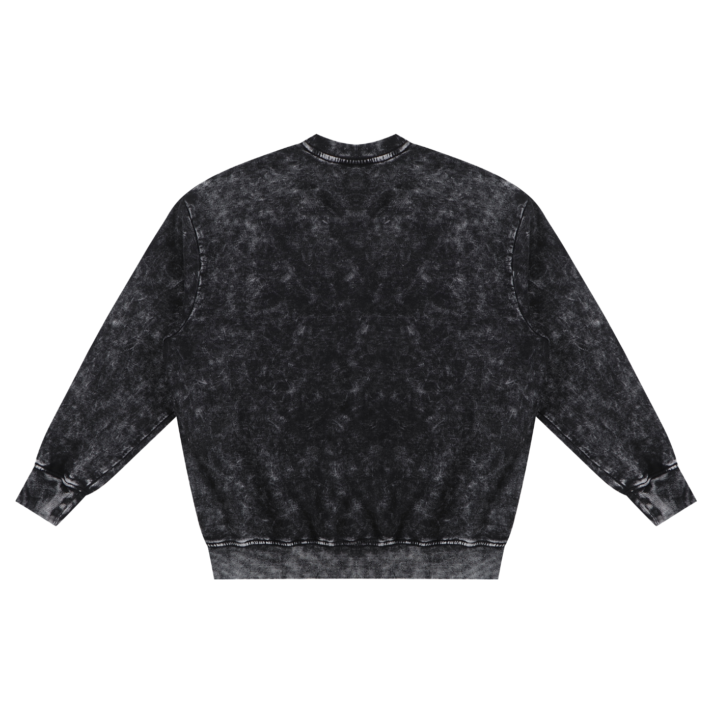 Lost the Plot Snow Washed Hand-Frayed Sweatshirt