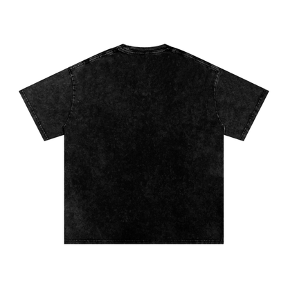 Lost the Plot Snow Washed Oversized Cotton T-Shirt